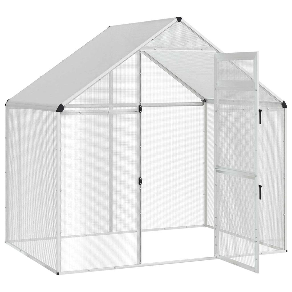 Bird Cage Silver 181.5 x 110.5 x 173.5 cm