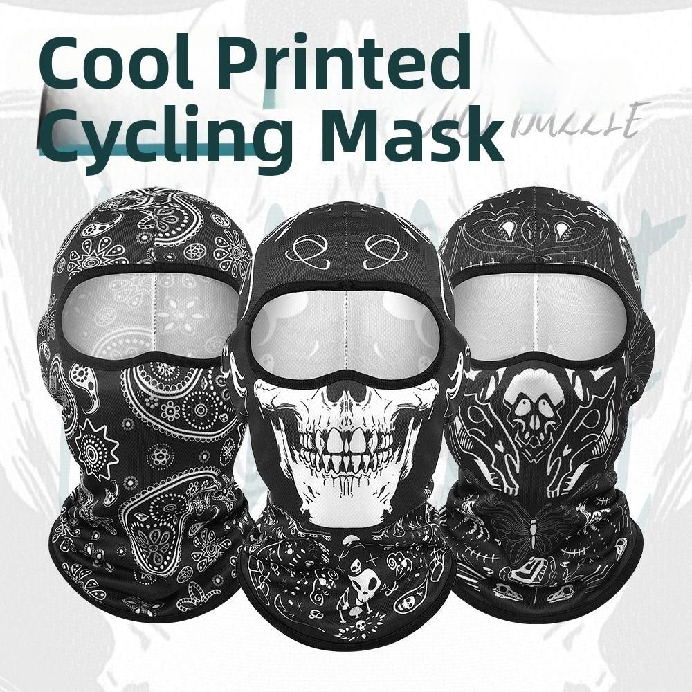 Breathable Cool Balaclava Ice Silk Face Cover Headwear Fashion Full Face Cap  Motorcycle Riding