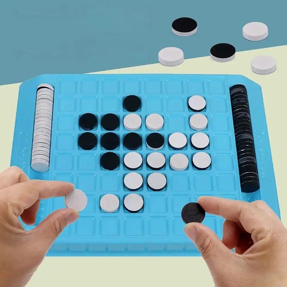 Настольная игра Ребенок Перевернуть Шахматы Касание Перевернуть Реверси Стратегическая настольная игра Кемпинг Походы