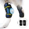 1 Pair Dog Leg Brace Adjustable Anti-Slip Design Pet Protective Gear Leg Joint Wrap Support Pet Supplies