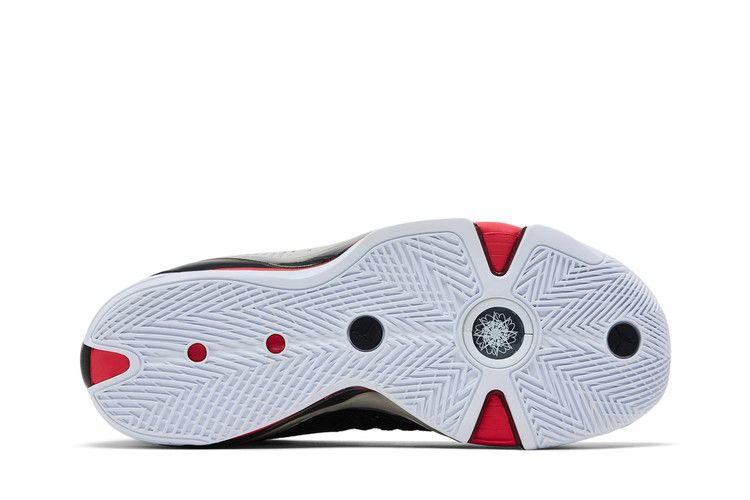 Men's Sneakers Jordan 38 PF Fundamentals (White Sole) White/Black-Siren Red