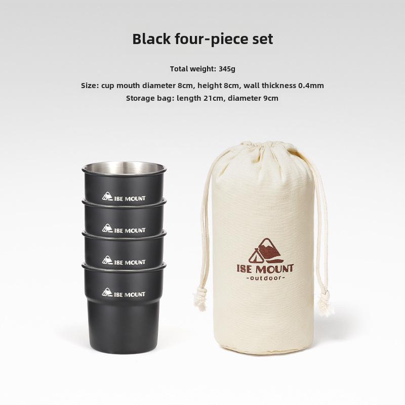 Многоцелевая кружка из нержавеющей стали для кемпинга, пива, кофе, воды и напитков