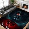 Crystal Velvet Rug Custom Name Text, Soft Non Slip Floor Mat Home DecorIT Pennywise