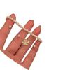 Real gold-plated pearl double-layer oil-drop camellia bracelet, a fashionable and luxurious piece of jewelry with a high-end feel, in a French retro