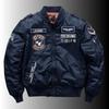 Men's Winter  Hip Hop  Thick Warm Jacket  Military  Motorcycle  Ma-1 Aviator Pilot  Cotton Parka  Male  Baseball  Bomber Jackets
