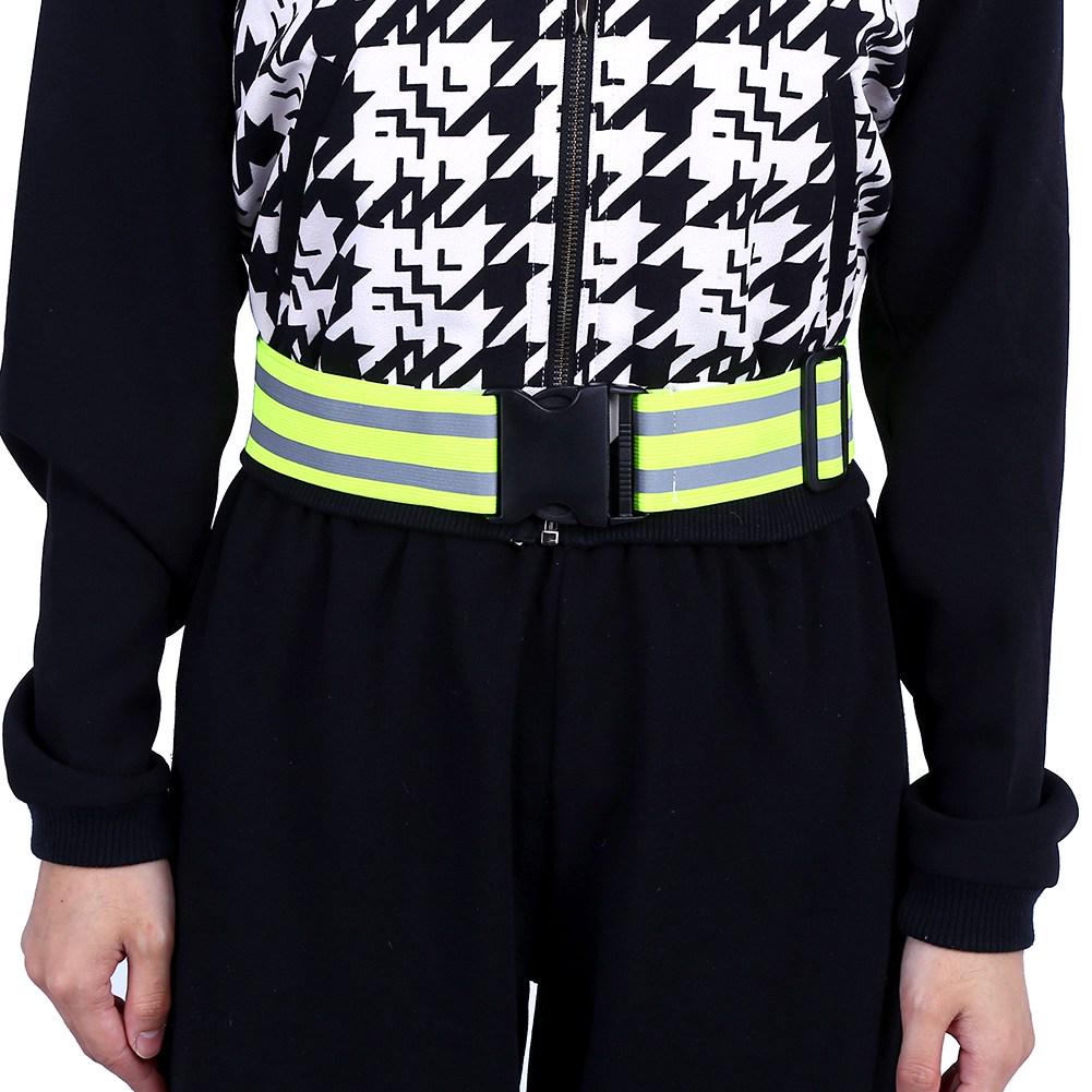 Резинка ремня безопасности отражательной шестерни высокой видимости регулируемая для спорта на открытом воздухе