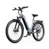 ONESPORT OT05 Step-Through Electric Bike with Rear Rack, 250W, 36V18.2Ah, 25km/h, Shimano 7-Speed, Hydraulic Disc Brakes, 27" City E-Bike