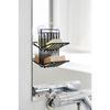Yamazaki Soap Holder 2-Tier Tower Black 3826