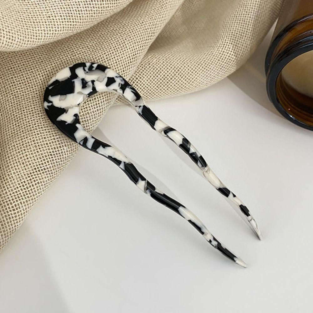 U-образные палочки для волос, аксессуары для волос, заколки, простые в использовании, женские вилки для волос