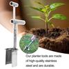 Bulb Planter Tool with T-Shaped Handle Rustproof Corrosion Resistant Comfortable Grip Soil Sampler Lawn Aerator Garden Supplies