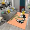 3D Cartoon Cute Panda Carpet Area Rug for Living Room Bedroom Bathroom Kitchen Decor Kid Play Crawl Soft Non-slip Floor Mat Gift