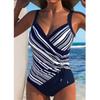Women's Fashion One-Piece Swimsuit | 1pc | Polyester Knit Fabric | Stretchy, High Elasticity | One-Piece Swimwear | Women | Sports Style