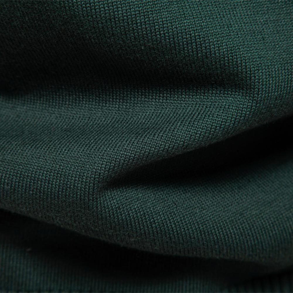 AIOPESON Mens Mock Neck Cotton Pullover Knit Sweaters Casual Business Strip Ribbed Turtleneck Sweaters for Men