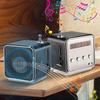 1 шт. FM портативное мини-радио Micro Treble Bluetooth портативное голосовое для компьютера, мобильного телефона, поддержка музыки в формате MP3, карта Micro TF