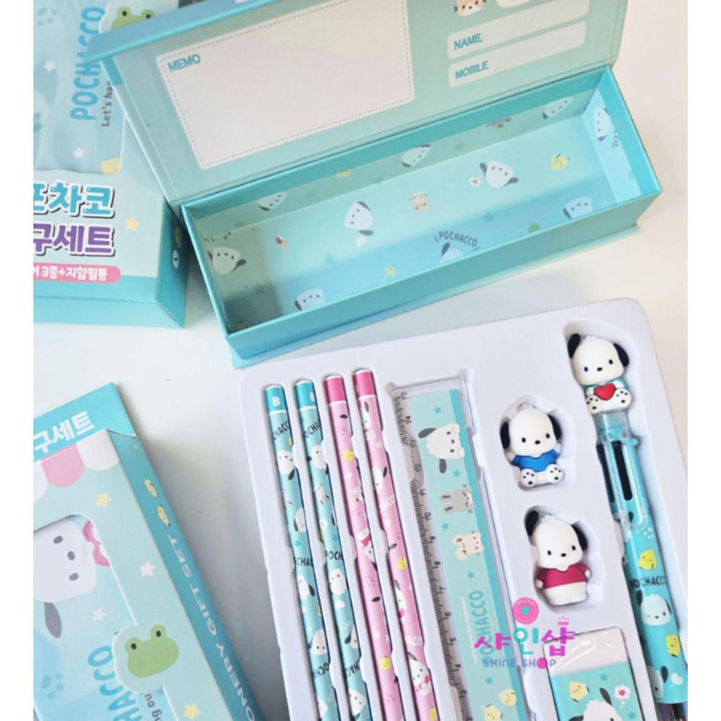 Популярный набор канцелярских принадлежностей с персонажами Sanrio