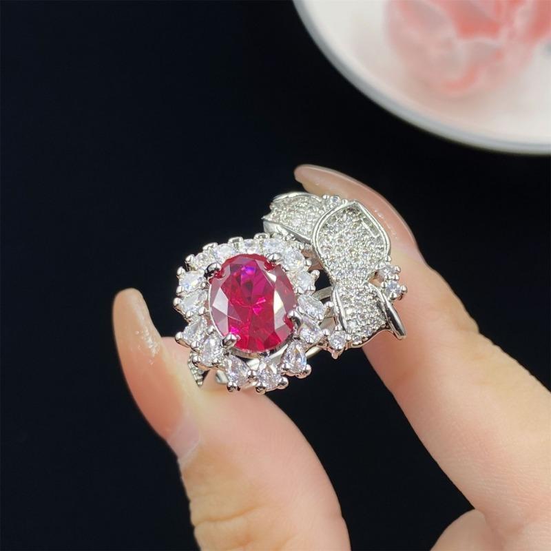 Sace Gems Классические кольца из медного сплава с цирконием, серьги, кулон, ожерелье, комплекты ювелирных изделий, подарки для свадебной вечеринки