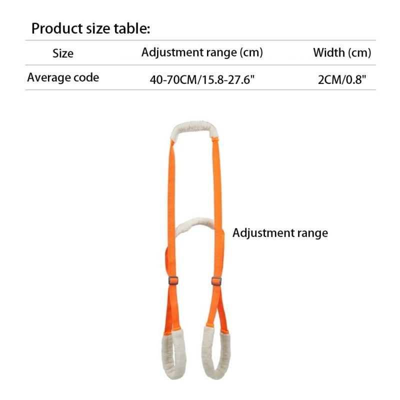 Подъемный ремень для домашних животных, поддерживающий задние лапы домашних животных, вспомогательный ремень для пожилых собак с плохой устойчивостью, травмой сустава задней ноги, бедра