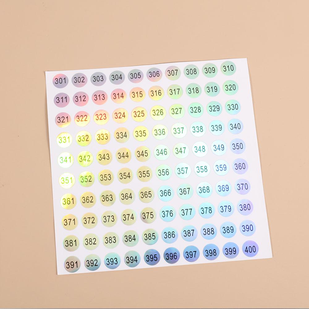 Бумага Самоклеящаяся Алмазная Краска Хранение Различение Водонепроницаемые Наклейки Номера Цифровые Этикетки Теги