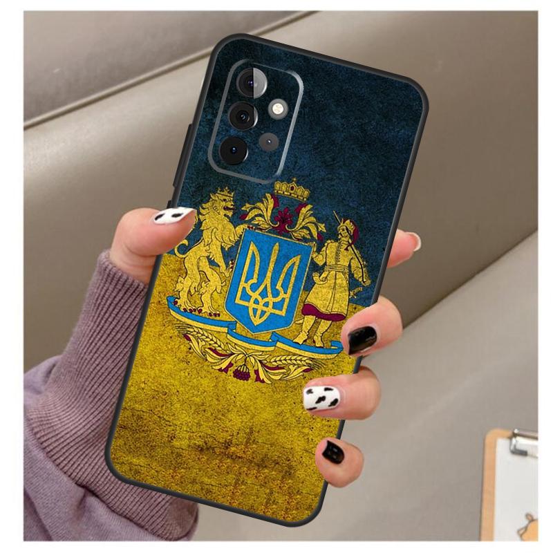 Чехол Флаг Украины для Samsung Galaxy A56 A16 A26 A36 A06 A52 A53 A33 A13 A34 A54 A14 A15 A35 A55 A22 A32