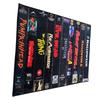 Black Horror Movie Living Room Modern Colorful Rug Art Mat Movie Rug Home Decor Non Slip Rug Popular Rug Retro Movies Big Carpet