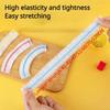 100Pcs Disposable Food Cover Elastic Plastic Wrap Food Grade Lids for Fruit Bowls Cups Caps Dustproof Bag