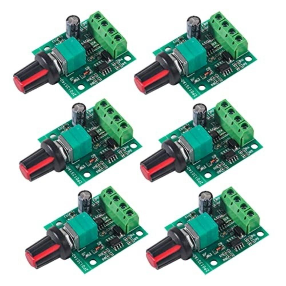 2pcs / 6pcs DC 1.8-12V PWM Speed Controller 1803BK 1803B Low Voltage Controller For Tools