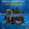 Чехол для подводной спортивной камеры Seafrog Водонепроницаемый корпус для Panasonic Lumix GH5 GH5 S GH5 II Совместимость с подводной фотографией Полностью функциональный