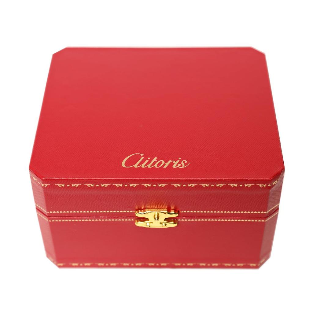 Watch OMECO Clitoris Mankos100 Japanese Movement Luxury Watch Watch Omeko Clock Men's Men's (Silver)