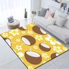 Cute Cartoon Print Carpet Yoga Living Room Doormat  Living Room Area Rug Games Area Washroom Floor Mat Children's Crawling Mat