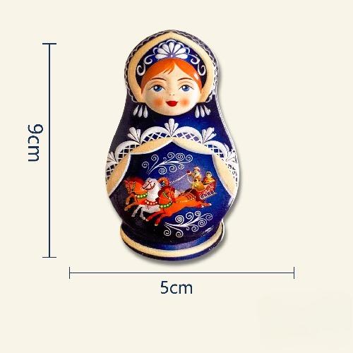 Русские наклейки на холодильник Москва Ст. Собор Василия Блаженного Матрешка Трехмерные Магнитные Наклейки Памятные Сувениры для Путешествий