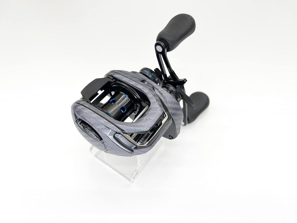 CUSTOM Custom Decal for YOROI and MGL Baitcasting Scratch Protection SEAT.JP 24SLX, 19SLX, Reels, (Silver, Left-Handed)