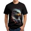 Eagle 3D Printed Shirts Summer Adult Kids Apparel