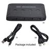 Селектор-переключатель Chenyang USB KVM для совместного использования 4 компьютеров, 4 USB-устройств для клавиатуры, мыши, сканера, принтера 2.0