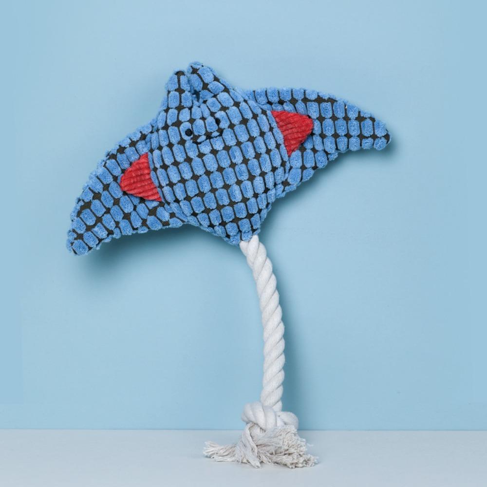 Bite Resistant Dog Plush Toy Interactive Dog Chew Toy Funny Squeaky Toy  Relieve Boredom