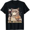 Британская короткошерстная EW HUMANS Смешная футболка с британской короткошерстной кошкой(1)