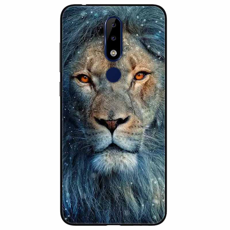 Для Nokia 5.1 Plus Чехол Мягкий Силикон Мультфильм Модный ТПУ Чехлы для Телефона для Nokia X5 Обложка 5.1Плюс Милый для NokiaX5 Защитный