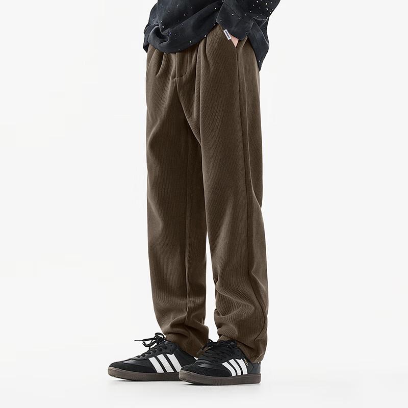 Мужские осенние трикотажные повседневные брюки прямого кроя Fingercroxx