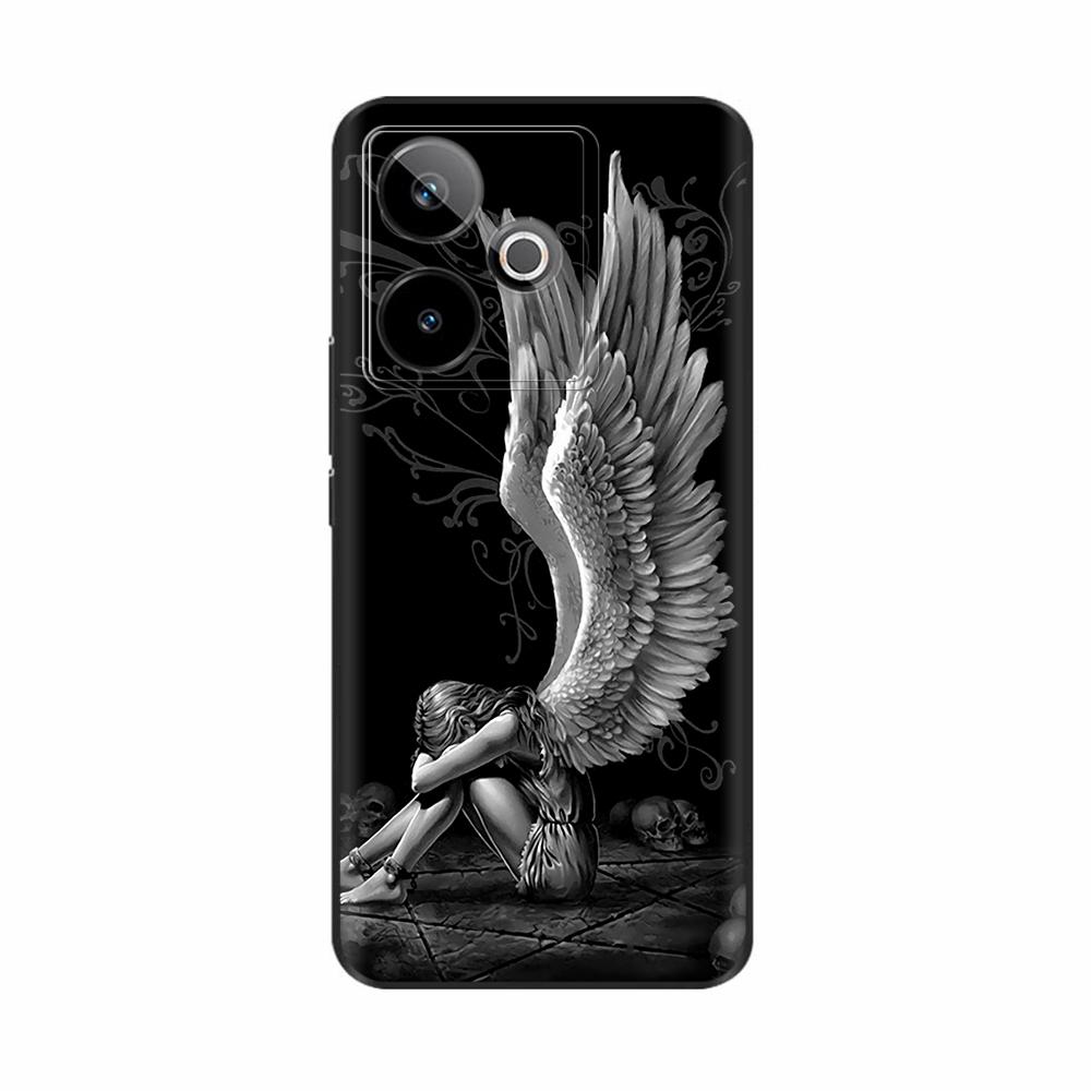 Силиконовый чехол для телефона для Realme GT 7, чехол, мягкий ТПУ, ударопрочная задняя крышка для Realme GT7 Pro, чехлы для Realme GT 7T, чехол, Fundas