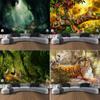 Fantasy Forest Animal Decorative Tapestry Office Living Room Decor Home Wall Tapestry