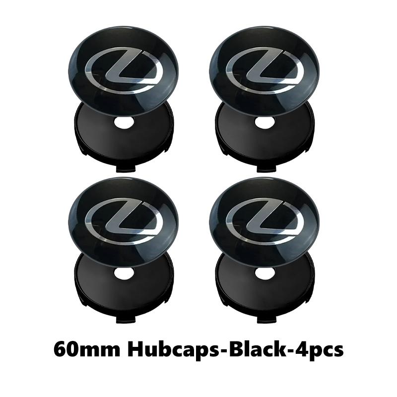 BKTX2 For Lexus 4pcs 60mm Car Wheel Center Cover Hub Cap Auto Decoration Accessories RX350 IS250 CT200h ES250 ES300h NX300h IS200