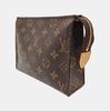 [Б/У] Poche Toilette 19 Классическая Monogram Универсальная Портативная Холщовая Сумка-косметичка Клатч - Очень Хорошее Состояние #34DEBZ