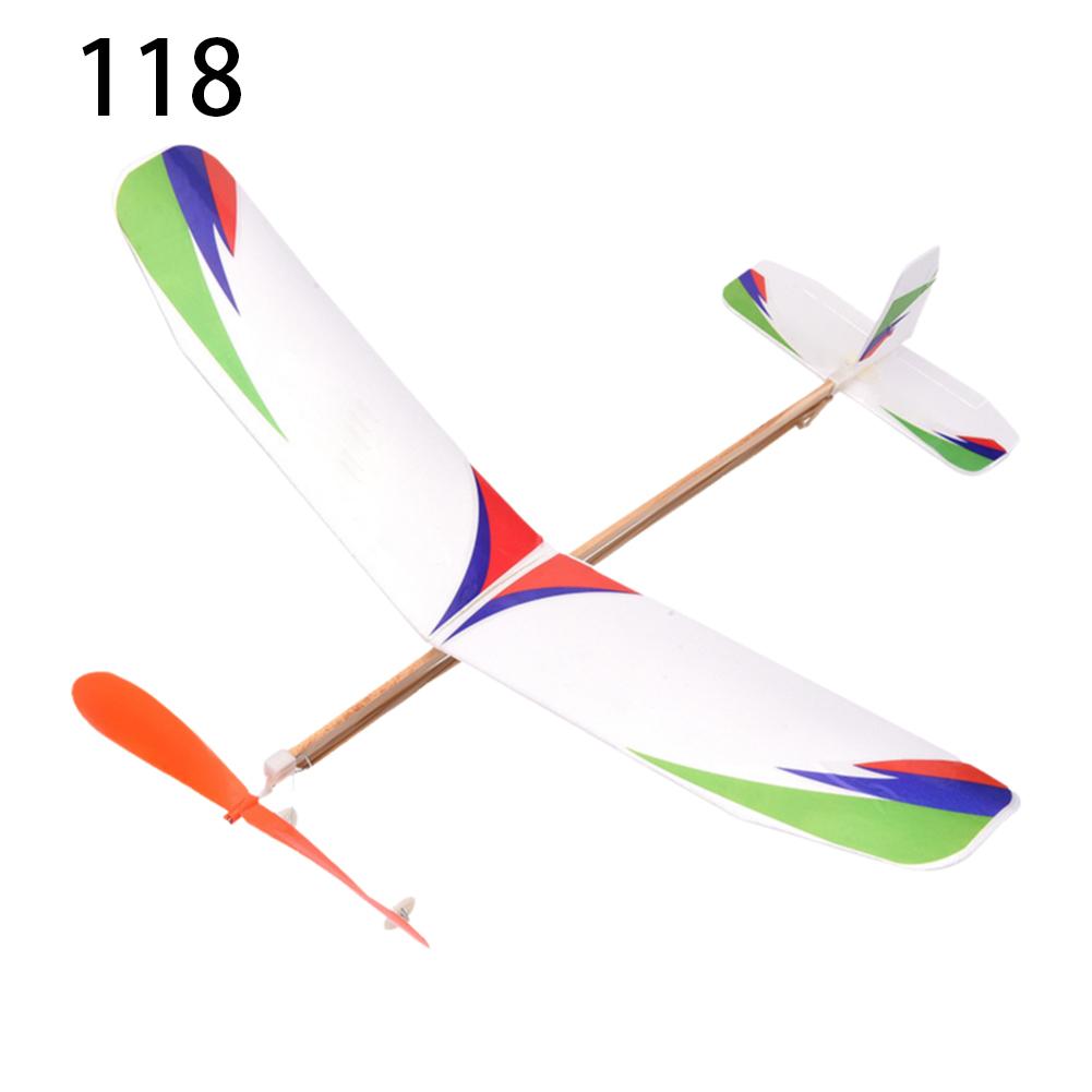 Модель самолета своими руками с резиновым ремешком для учащихся начальной школы, образовательная игрушка для научного конкурса S6A2