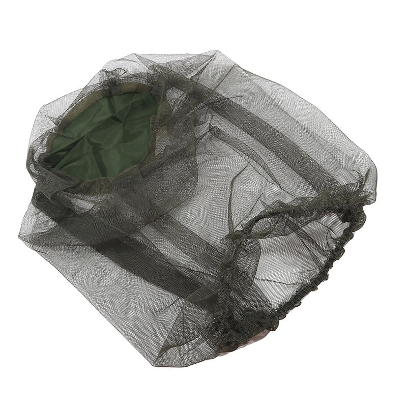 Сетка от комаров на голову, шляпа-капюшон от мошек, гнуса, насекомых, защита, маска для лица для ночной рыбалки