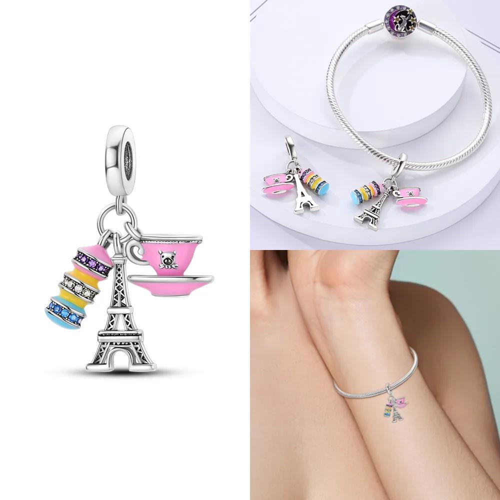 Медь Путешествия Самолет Земля Бусины Подвеска Шарм Подходит Оригинальный Браслет Сделай Сам Изысканные Ювелирные Изделия Шармы Изысканный Подарок Женский Аксессуар
