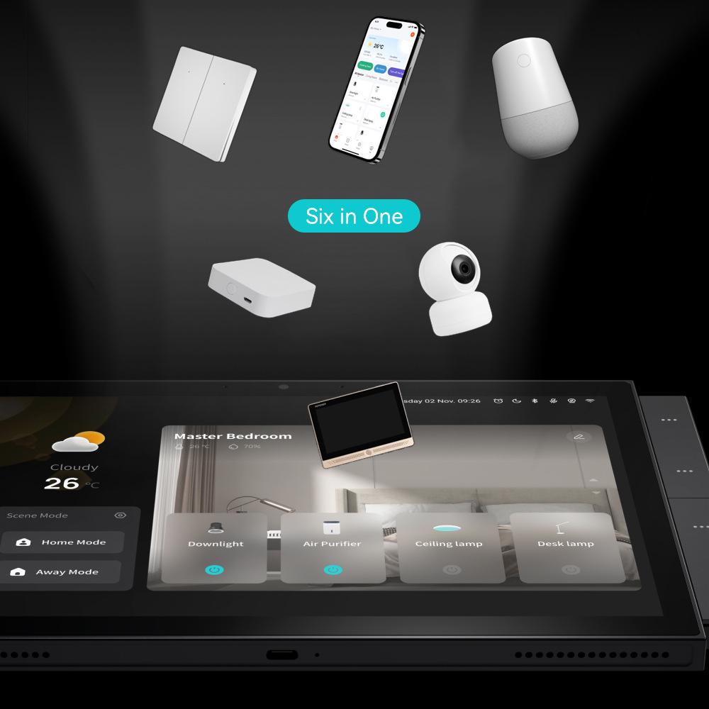 Tuya 10.1" Touchscreen Control Panel with Built-in Alexa