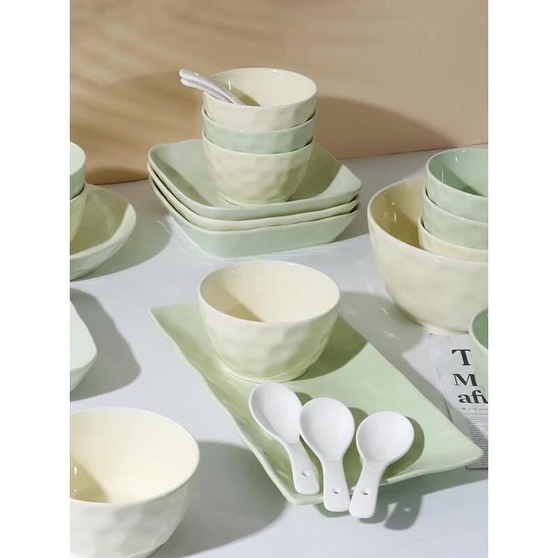 HANDUNYOU Minimalist Ceramic Dinnerware Set
