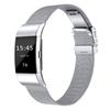 Milanese Bracelet Strap for Fitbit Charge 2 Stainless Steel Metal Watch Band