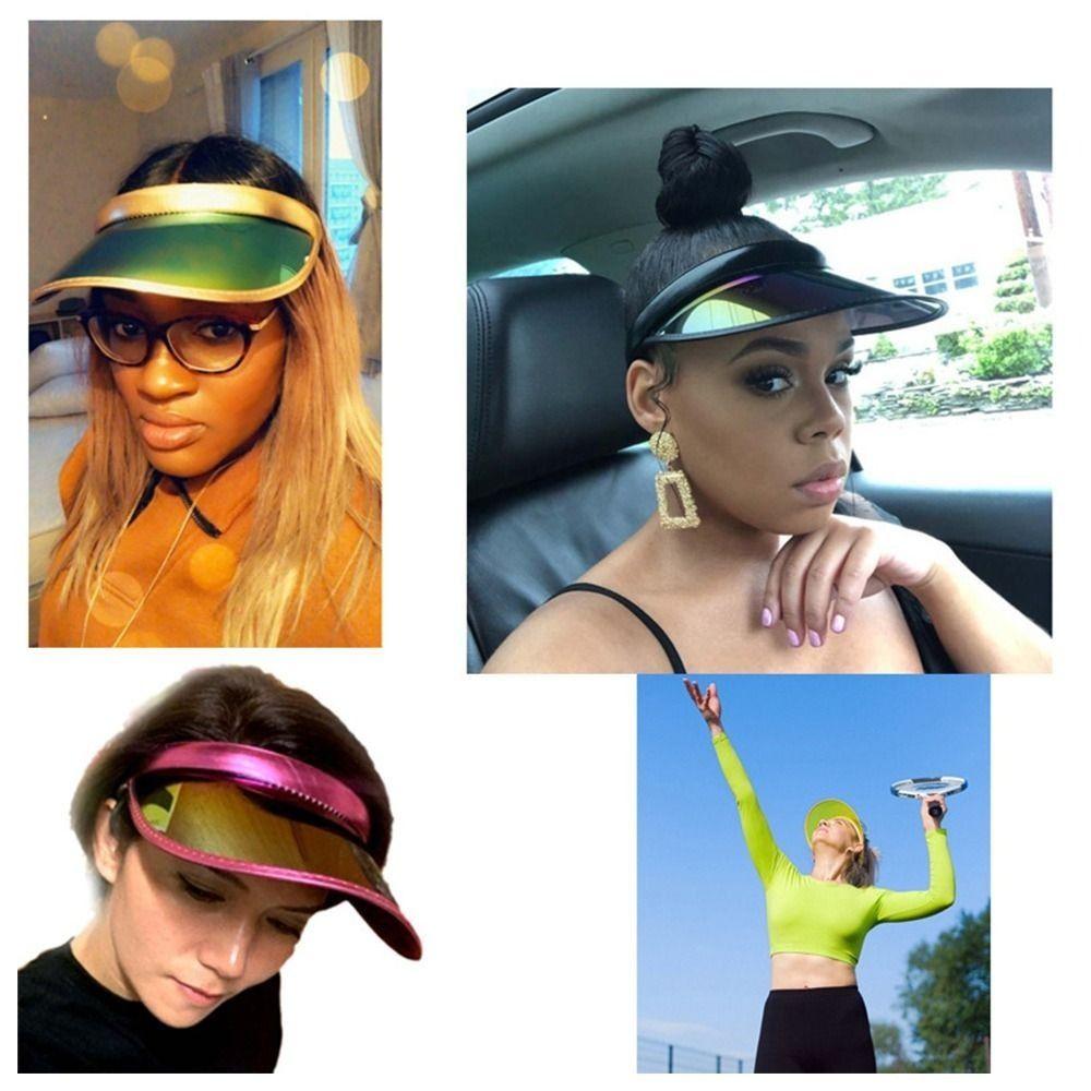 PVC Anti-UV Sunshade Hat Plastic Bicycle Sun Hat High Quality Summer Baseball Hat Outdoor Sunshade