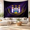 Anderlecht FC Wall Tapestry, Soft Fabric Wall Hanging, Decorative Backdrop For Bedroom Home Wall Art