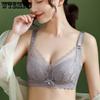 Регулируемое нижнее белье для женщин, антипровисающий бюстгальтер без стальных колец, собранный на бюстгальтер, удобная коллекция аксессуаров, дышащий кружевной бюстгальтер